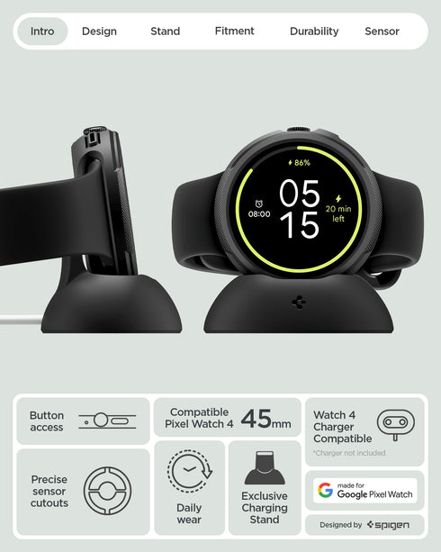 Spigen Pixel Watch 4 (45mm) 保護殼 - Liquid Air